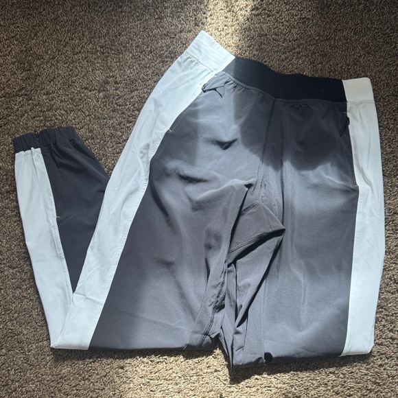 lululemon athletica Pants - Black and White Lululemon Track Pants